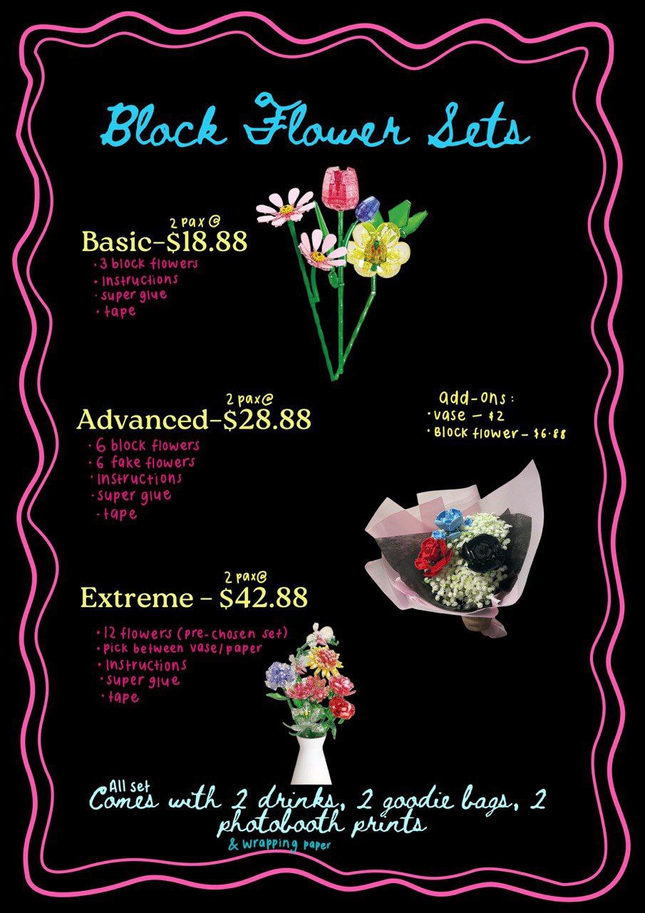 Block Flower Set