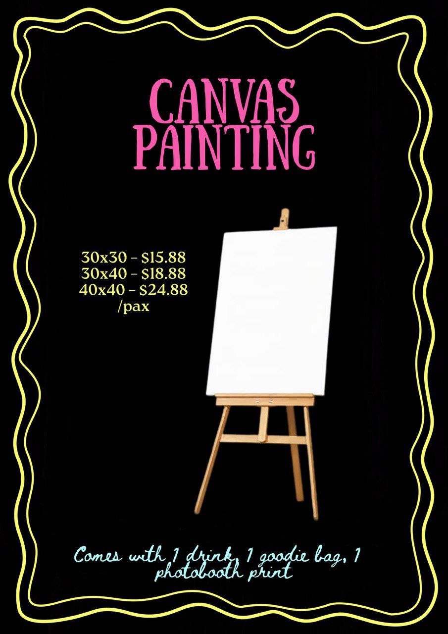 Canvas Painting Set
