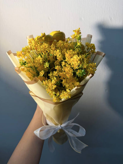 Painting Manic 3 roses Custom Brick Boquet